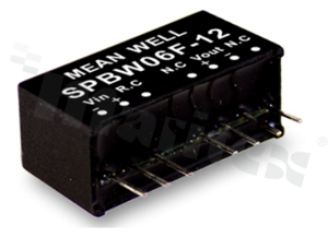 Przetwornica DC/DC; 6W; 3.3V; 18-75V; 1500mA