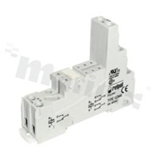 Socket for relay RM84, RM85, RM87L, RM87P, RMB841, RMB851; 8 PIN; 12A; mounting: panel, DIN; 12A/300VAC