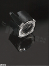 Soczewka do diod LED high power; kąt rozsyłu: Owalny 44 x 23 stopni FWHM; ilość diod: 1; rozmiar: średnica 10mm; wysokość: 6.8mm; rodzaj materiału: PMMA; PC; sposób mocowania: klipsy