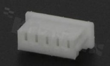 Korpus złącza kablowego; w rastrze 1.25mm; 5-stykowego; żeńskie; na przewód AWG#28-32; 125V/1A