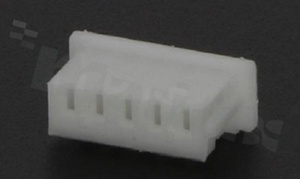 Crimp terminal housing; pitch 1.25mm; 5-contacts; female; applicable wire AWG#28-32; 125V/1A
