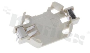 Battery holder; contact: phosphor bronze