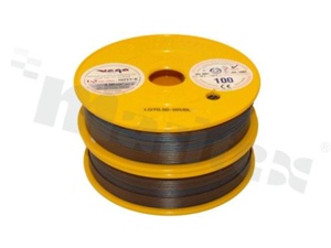 Przewód pojedynczy LGY/H05V-K; z wielodrutową miedzianą żyłą; brązowy/niebieski; przekrój 0.50mm2; AWG 20; 500V; -40+105 st.C; 100m.