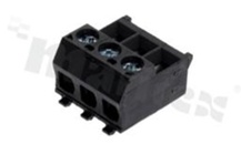 Listwa zaciskowa rozłączalna; w rastrze 5.00mm; 3-torowa; żeńska; kątowa; na przewód 1,5mm2 (28-14AWG ); UL 300V/10A