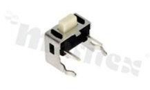 Przełącznik Tact Switch; SMD; wymiary korpusu 3.0x6.0; h=3.85mm; kątowy; o sile nacisku 180gf