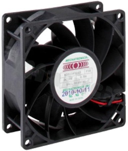 Wentylator; DC; 12VDC; 92x92x38mm; 3.10m3/min; 55.00dB; 2 przewody