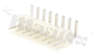 Header for PCB; pitch 3.96mm; 8-contacts; THT; male; side entry; 250V/7A