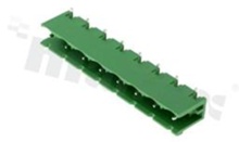 Pluggable terminal block; pitch 7.50mm; 8-ways; male; R/A pin header; open type; UL 300V/15A; TUV:400V/20A