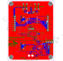 Zestaw Startowy GD32E230F8V6; ARM Cortex-M23; USB mini; RESET KEY; BOOT; USER KEY; LED; GD-Link; Arduino