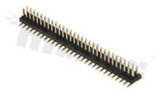 Pin Header; pitch 1.27mm; 2x30 pins; assembly: SMD; male; straight; double row pick&place pod