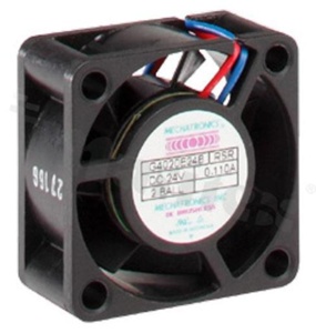 Wentylator; DC; 12VDC; 40x40x20mm; 0.328m3/min; 32.00dB; 2 przewody; IP57