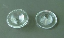 Soczewka do diod LED high power; kąt rozsyłu: 38 stopni FWHM; ilość diod: 1; rozmiar: okrąg 31mm; wysokość: 11.2mm; rodzaj materiału: PMMA; sposób mocowania: klej