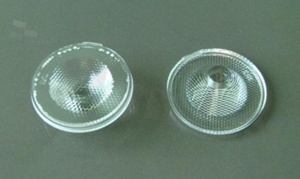 Lens for LED high power; angle: 38 degrees ; Number of LEDs: 1; Dimensions: round 31mm; Height: 11.2mm; material: PMMA; Fastening: glue