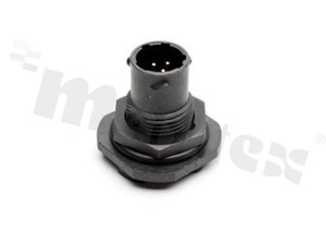 Amphenol Aruarius; gniazdo 3-stykowe; męskie; 7A; rozmiar obudowy 8; rozmiar kontaktu: 20; kontakty kupowane oddzielnie; IP68/69k