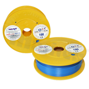 Przewód pojedynczy LGY/H05V-K; z wielodrutową miedzianą żyłą; niebieski; przekrój 0.50mm2; AWG 20; 500V; -40+105 st.C; 100m.