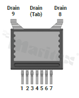 Transistor N-MOSFET SiC; unipolar; 1200V; 40mOhm; 63A; 283W; -55+175 deg.C; SMD; TSC (U2)