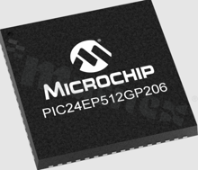 16-bit MCU Microcontrollers; MICROCHIP; PIC24EP512GP204-I/ML; 48 kB; I2C, IrDA, LIN, SPI, UART, USART; 512 kB; FLASH