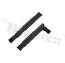 Antena; prętowa łamana; 5G; 600-6000MHz; 4.6dBi; VSWR<4.5; liniowa; dookólna; SMA; przykręcana; 135x15.6x13mm