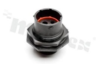 Standard Connector circular; socket; Jam Nut; size 14; 2+2pins; PIN
