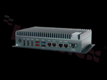 Bezwentylatorowy komputer przemysłowy; Tiger lake i5-1135G7; RAM: 4GB; 4xCOM; 6xUSB; 4xLAN; HDMI; DP; GPIO; Audio; SATA; mPCIe; M.2 Key E; temp.pracy: -20+60C; 12-36VDC