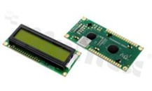 Wyświetlacz LCM; LCD znakowy; 16x2 znaków; STN pozytywowy żółto-zielony Y/G ; z żółto-zielonym Y/G podświetleniem LED; kąt patrzenia 12:00; 5.0 V; dodatklowa czcionka English-Japanese;