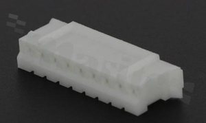 Crimp terminal housing; pitch 2.00mm; 9-contacts; female; applicable wire AWG#24-30; 50V/2A