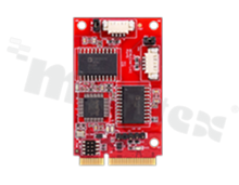 Karta rozszerzeń mPCIe -> 2 ekranowane porty CAN; temp. pracy:-40+85 st.C