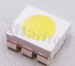 LED CREE CLP6B-MKW PLCC6; biała ciepła; 3x50mA; 6.0x5.0mm; selekcja: CC0E0513; 9000 - 18000mCd; W5; M1