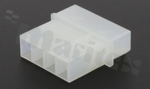 Crimp terminal housing; pitch 5.08mm; 4-contacts; male; applicable wire; 250V/7A