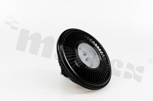 Źródła światła LED ES111, 15W, 2700K, 30°, CRI>80, czarna obudowa i czarny trzonek, RoHS, 570662