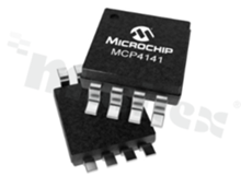 Układy scalone potencjometrów cyfrowych; MICROCHIP; MCP4141-103E/MS; SPI, Serial; 1.8 V - 5.5 V; Surface Mount; 8