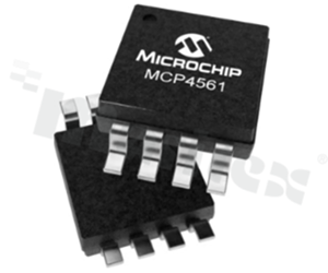 Układy scalone potencjometrów cyfrowych; MICROCHIP; MCP4561T-503E/MS; 2-Wire, I2C, Serial; 1.8 V - 5.5 V; Surface Mount; 8