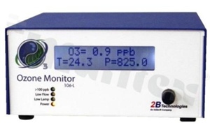 Analizator poziomu ozonu UV-106-L, zakres 0 - 100ppm, dokładność: 1.5ppb lub 2%, rozdzielczość 0.1ppb, wyświetlacz, sygnał wyjściowy: 0-2.5V, 4-20mA, RS-232, USB