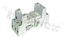 Socket for relay R3N; 10A; 11 pins; Mounting; DIN; 10A/300 VAC