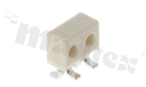 Connector AVX 009175002702906, for wire AWG26, 2 pins, SMD, 1A/150VAC