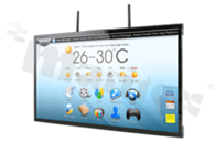 21.5” Full-HD PCAP Multi-Touch Fanless Open Frame Panel PC with Intel Celeron Processor J3455