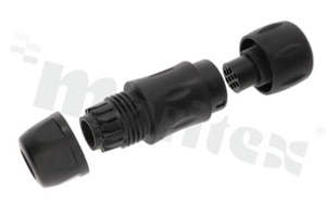 Female connector; 10-contacts; IP68; size 12
