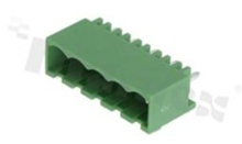 Listwa zaciskowa rozłączalna; w rastrze 5.00mm; 5-torowa; męska; pionowa; zabudowana; UL 300V/8A; TUV:250V/7A