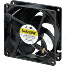 Fan; splash-proof; DC; 24VDC; 92x92x25mm; 1.22m3/min; 29.0dB; IP68.