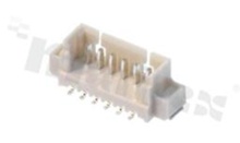 Header for PCB; pitch 1.25mm; 3-contacts; SMD; male; top entry; 125V/1A