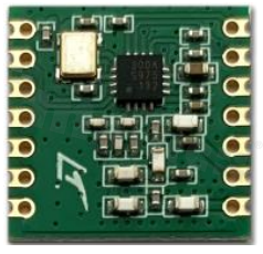 Module; ISM; transceiver; 868MHz; +20dBm; -120dBm; SPI; CMT2300; (G)FSK/OOK; 1.8-3.6V; SMD; 16x16x1.9mm