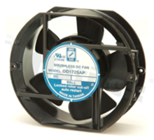 Wentylator; DC; 24V; 172x150x51mm; 180CFM; 2500RPM; 42dBA.
