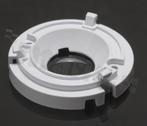 Holder for LED COB; Number of LEDs: 1; Dimensions: round 59mm; Height: 14.5mm; meterial: PC; Fastening: screw