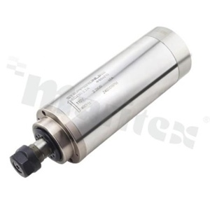 Motor; CNC Spindle; 12A; 110VAC; 24000RPM; water cooled; stainless steel; fi80x213mm