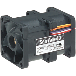 Fan; counter-rotating; DC; 12VDC; 40x40x56mm; 0.87m3/min; 61.0dB.