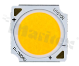 COB LED; CMU1010-0000-00PN0U0A30G; warm white; 3000K (on stock 30G); CRI min. 90; luminous flux min. 1418lm/270mA; 36V version; viewing angle 115 deg.; package COB 1010