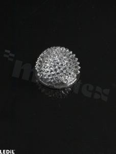 Soczewka do diod LED COB; kąt rozsyłu: 298 stopni FWHM; rozmiar: okrąg 24.0mm; wysokość 14.6mm; rodzaj materiału: PC, akryl; sposób mocowania: taśma