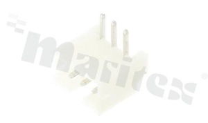 Header for PCB; pitch 2.00mm; 3-contacts; THT; male; side entry; 100V/2A