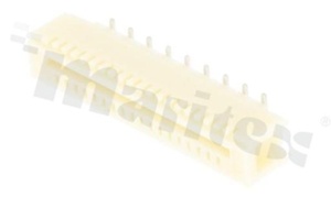 Non-ZIF connector for FFC/FPC; pitch 1.00mm; 18-contacts; SMD; top entry