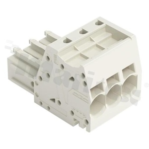 Listwa zaciskowa ;gniazdo;raster 7.62mm; 3-torowa; żeńskie; na przewód 0.5-10mm2 (20-8AWG);możliwość kodowania; kierunek wtykania równoległy do osi przewodów; UL: 600V/42A